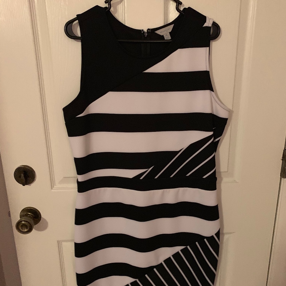 Belle + Sky B&W Dress